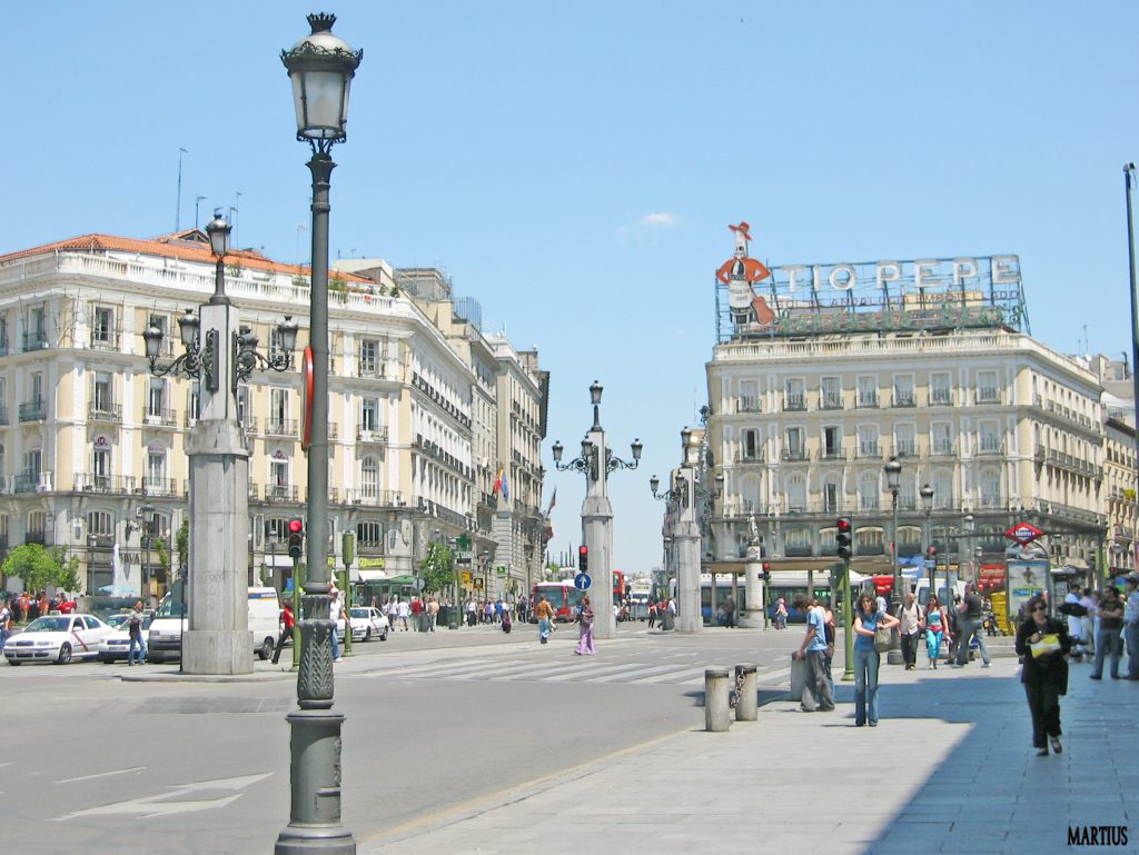 Puerta del Sol w Madrycie