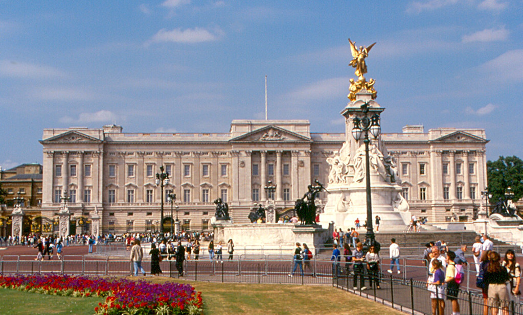 Buckingham palace w Londynie