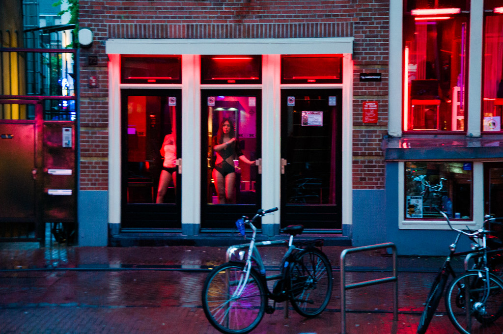 Dzielnica czerwonych latarni - Amsterdam 